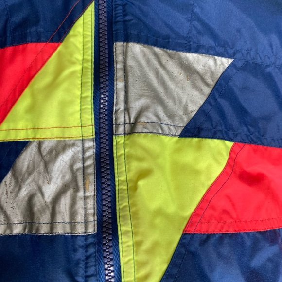 5/20🔴Kid boysYoung Man Blue Winter Coat Size XL 18-20 &Beanie Snap-On Gray Hat - Picture 3 of 11